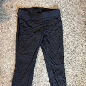 Worthington Grey Pants‎ Size L ankle crop